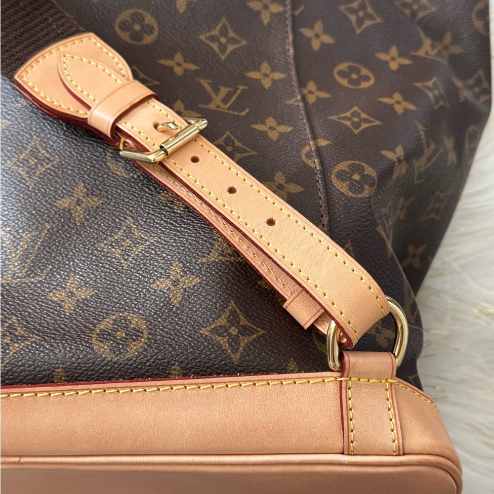 Louis Vuitton Brown Monogram Montsouris Backpack GM MINT condition! - Picture 13 of 16